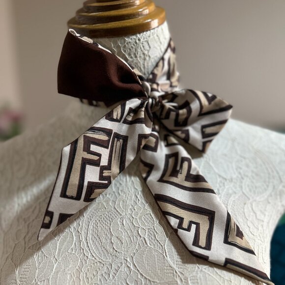 Fendi Silk Scarf - Picture 1 of 8